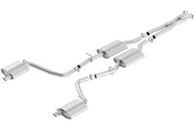 Borla S-Type Cat-Back Exhaust System 15-up Dodge Challenger 3.6L - Click Image to Close